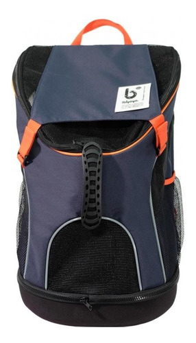 Imagen 7 de 9 de Mochila Bolso Transportador Lightweight Denim Perros Gatos