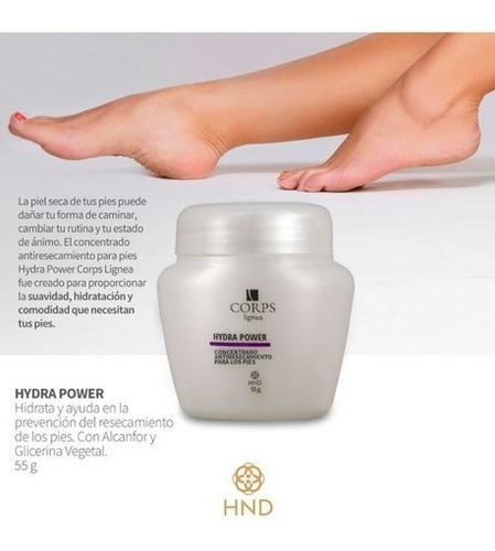  Crema Para Pies Secos Hidratante Hydra Power Hinode