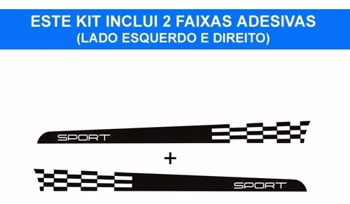 Faixa Lateral Corsa Classic Wind Chevrolet Adesivo Par Cs0404