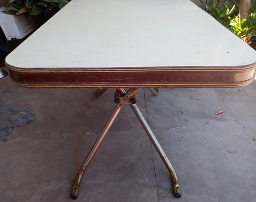 Mesa Con Patas Tijera (Usado)