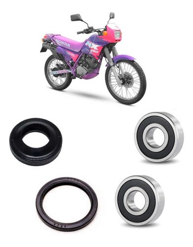 Rolamentos Roda Dianteira Honda Nx200 Kit