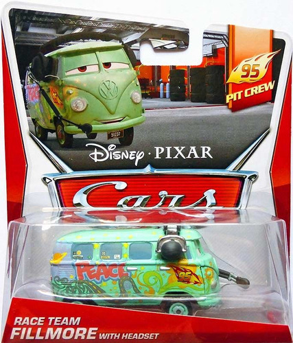 Cars Disney Pixar Race Team Fillmore Bunny Toys