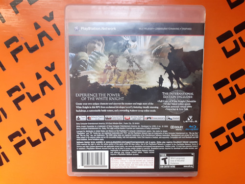 White Knight Chronicles Ps3 Físico Envíos Dom Play (Usado)