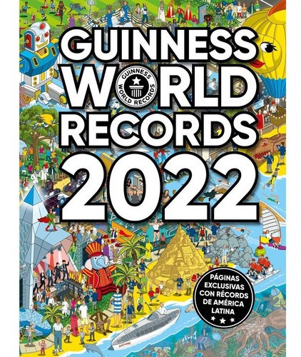 Libro Guinness World Records 2022 (ed. Latinoamérica)