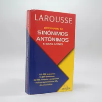 Comprar Diccionario De Sinónimos Antónimos Ideas Afines Larousse Bn2