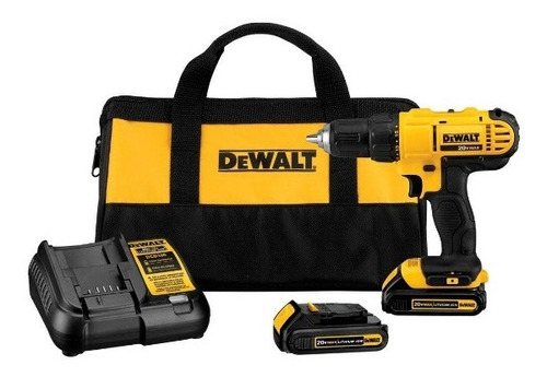 Taladro Dewalt 20v Litio C/carbones Dcd771 Ph Ventas