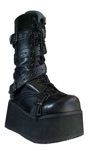 comprar Botas Borcegos Demonia Originales Cyber Goth Steampunk Gotic