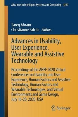 Libro Advances In Usability, User Experience, Wearable An...