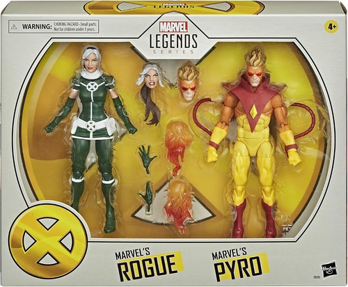Figura Marvel Legends Series X-men Marvel´s Pyro And Rogue