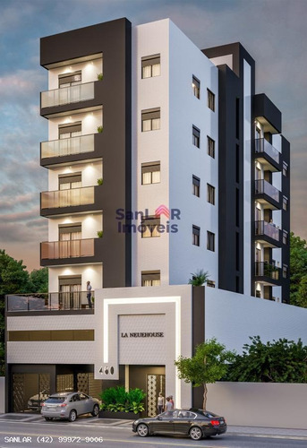 Imagem 2 de 15 de Apartamento Para Venda Em Ponta Grossa, Estrela, 2 Dormitórios, 1 Suíte, 2 Banheiros, 2 Vagas - _1-1782952