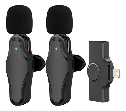 Micrófono Mini Inalámbrico Solapa Para Celular iPhone X2