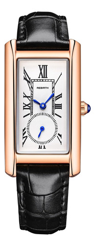 Carlien Reloj De Cuarzo Para Mujer Reloj De Vestir Rectangul