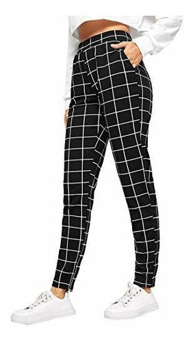 Sweatyrocks - Leggings Ajustados De Cintura Alta Casuales Pa