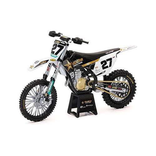 Motocicleta Husqvarna Malcom Stewart Fc450 New-ray 1:12