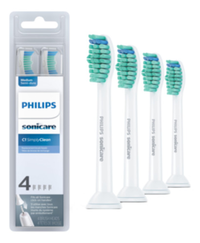 Philips Sonicare Simplyclean (c1) Cabezales De Repuesto Para