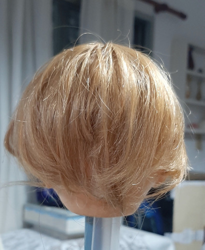 Pelucas Cabello Corto Para Muñecos Masc. Y Fem 20 Cm Circunf
