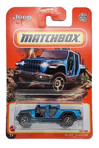 Jeep Gladiator Blue Matchbox (36)