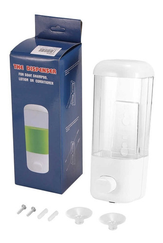 Dispensador Para Jabon Liquido Y Alcohol En Gel De Plastico