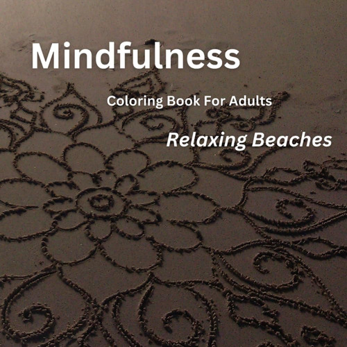 Libro: Mindfulness Coloring Book For Adults - Relaxing Beach