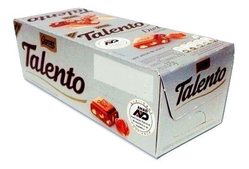 Chocolate Mini Talento Diet 15un C/ 25g 375g Pronta Entrega