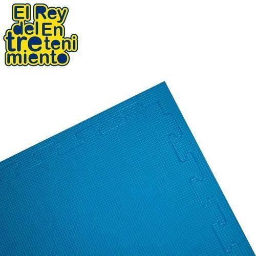 Imagen 5 de 6 de Piso Tatami Goma Eva Encastrable 1x1m 2cm Negro Gris- El Rey