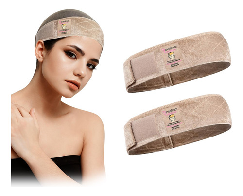 Bandas De Agarre Para Pelucas Dreamlover Bronceado 2 Piezas