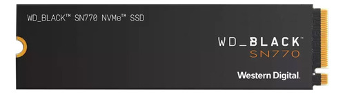 Ssd Western Digital Sn770 Nvme, 500gb - Bestmart Color Negro
