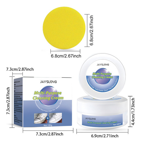 T New Crema Limpiadora Y Quitamanchas Multifuncional, Whi