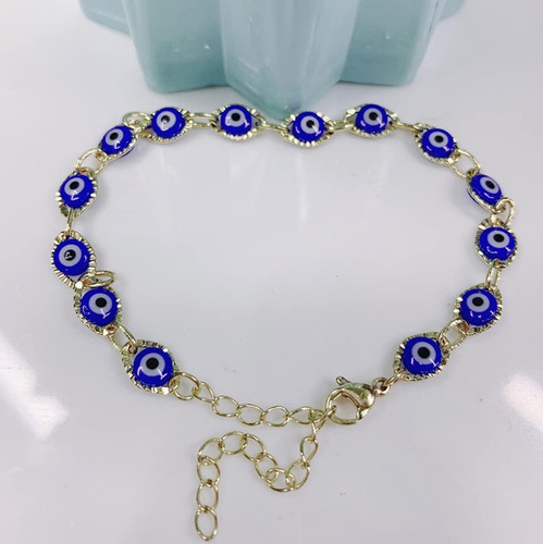 Reaowazo Pulsera De Mal De Ojo Para Mujer, Tobillera De Ojo
