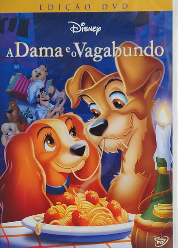 A Dama E O Vagabundo Dvd Original Lacrado