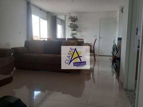 Imagem 4 de 8 de Cobertura Com 3 Dormitórios À Venda, 230 M² Por R$ 749.000 - Vila Nossa Senhora Das Vitórias - Mauá/sp - Co0041