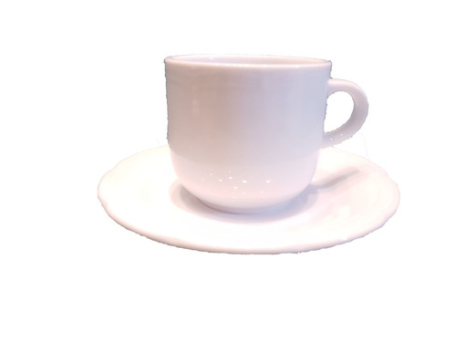 6 Tazas De Cafe Con Plato Porcelana Tsuji Linea 1800