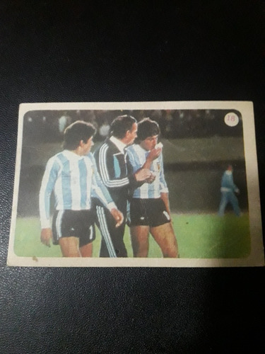 Argentina Campeon 1978. Figurita N° 18 Partido Final. Mira!!