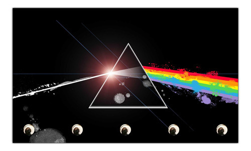 Porta Chaves Decorativo Pink Floyd Bandas Rock T03