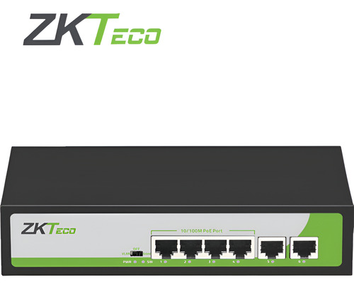 Switch De 4 Puertos Fast Ethernet Poe Af