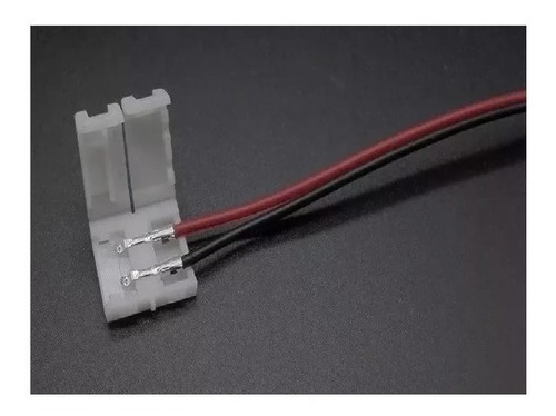 Conector Emenda Fita Led 3528 5050 Extensao 2 Vias Femea