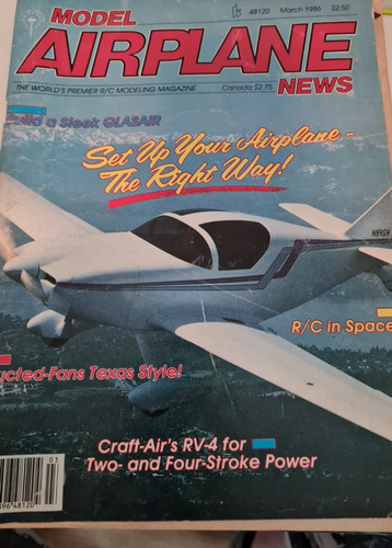 Lote X 5 Revistas Model Airplane News