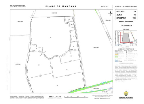 Venta Lote En Barrio Aeropuerto, Zona Industrial, Cordoba Id: 3977
