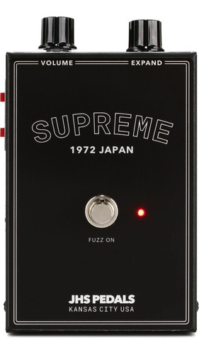 Pedal De Efecto Jhs Supreme Octave Fuzz Para Guitarra