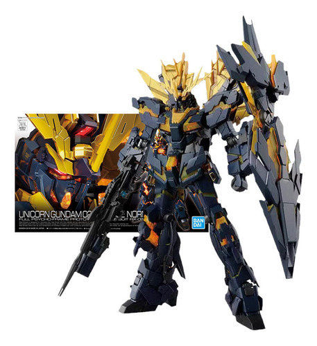 Figura De Anime Gundam Rg 1/144 Unicorn Gundam 02 Banshee No