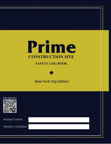 Libro: Site Safety Log Book New York City Edition