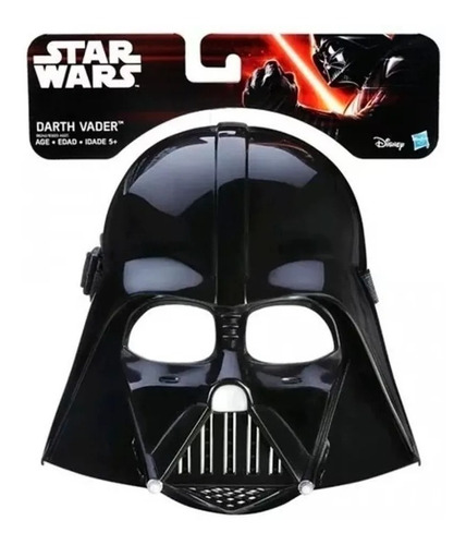 Imagen 1 de 3 de Máscara Básica De Darth Vader Star Wars Hasbro
