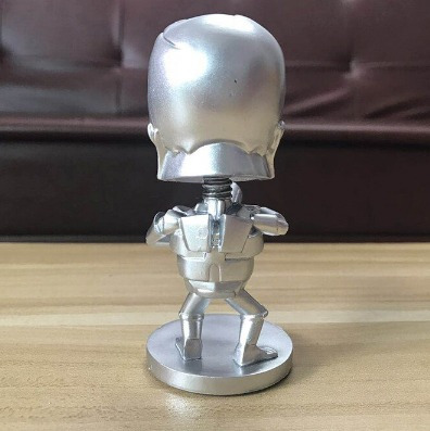 Imagen 4 de 4 de Figura De Calavera Bate Cabeza Terminator Carro Skpalace