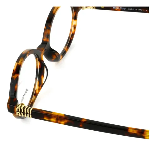 Miu Miu VMU01X OVAL ˆTARTARUGA | Parcelamento sem juros