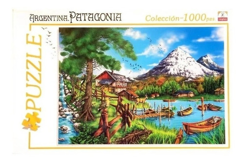 Puzzle 1000 Piezas Argentina Patagonia Implas Casa Valente