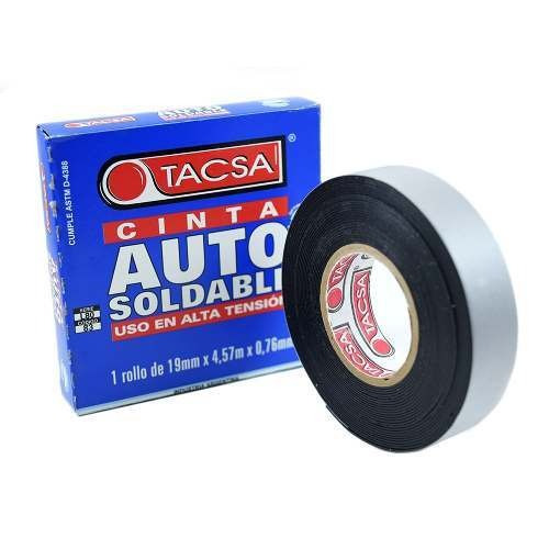 Cinta Autosoldable / Vulcanizante Tacsa Pack X 10u. 