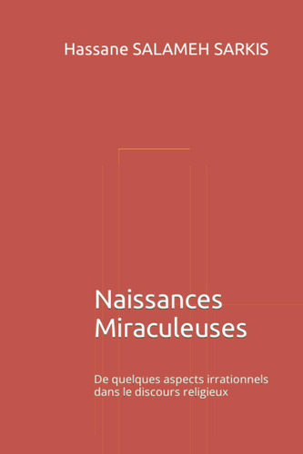 Libro Naissances Miraculeuses-francés