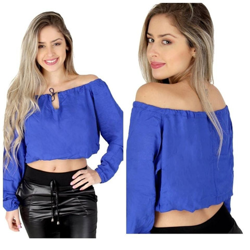 Atacado 10 Top Cropped Ciganinha Blusinha