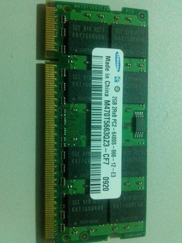 Memoria Ram 2gb 2rx8 Pc2 6400 Samsung