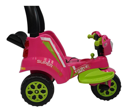 Imagen 6 de 8 de Triciclo multifuncional Prinsel Super Trike rosa
